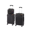 TraveLux Urban XV gurulós bőrönd szett fekete
