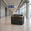 TraveLux Urban XXIV gurulós bőrönd szett fekete