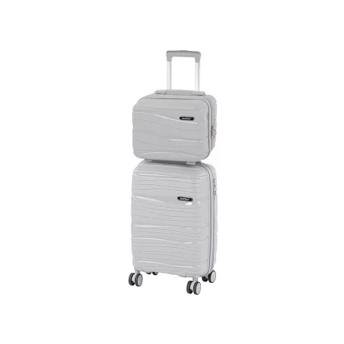 TraveLux Voyager II gurulós bőrönd szett