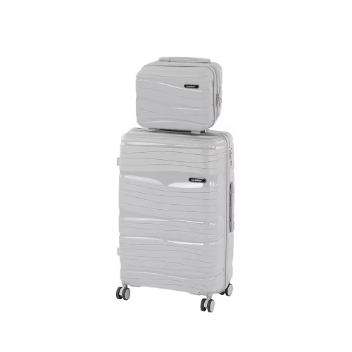 TraveLux Voyager IV gurulós bőrönd szett