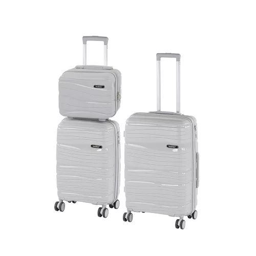 TraveLux Voyager VIII gurulós bőrönd szett