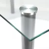 Velon 4+1 étkező garnitúra fehér-fekete