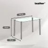 Mateo 4+1 étkező garnitúra fehér-fekete