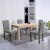 Leon 4+1 étkező garnitúra sonoma tölgy-szürke