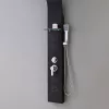 Alegro Black hidromasszázs zuhanypanel, rozsdamentes acél