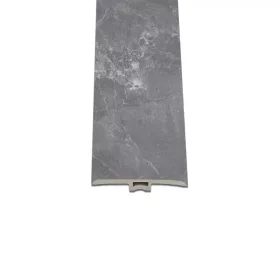   Vinyl SPC padló burkolatváltó Fjord márvány mintás sötét szürke 2400x45x6 mm