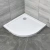 Modena Slim íves alacsony akril zuhanytálca 80x80x5,5 cm-es méretben