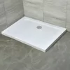 Modena Slim aszimmetrikus szögletes akril zuhanytálca, 80x120x5,5 cm-es méretben
