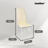 Tino NOVA Étkezőszék bézs textilbőr + fém