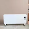 Methana elektromos fűtőtest 1000W/2000W teljesítménnyel, távirányítóval és fali konzollal felszerelve, ideális modern és hatékony fűtési megoldáshoz