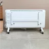 Methana elektromos fűtőtest 1000W/2000W teljesítménnyel, távirányítóval és fali konzollal felszerelve, ideális modern és hatékony fűtési megoldáshoz