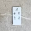 Methana elektromos fűtőtest 1000W/2000W teljesítménnyel, távirányítóval és fali konzollal felszerelve, ideális modern és hatékony fűtési megoldáshoz