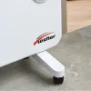 Methana elektromos fűtőtest 1000W/2000W teljesítménnyel, távirányítóval és fali konzollal felszerelve, ideális modern és hatékony fűtési megoldáshoz