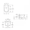 Roya Ride 21CHR falba építhető WC tartály szett