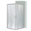 Spirit BAMBOO 90x90 szögletes zuhanykabin, zuhanytálca nélkül