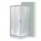 Spirit BAMBOO 90x90 szögletes zuhanykabin, erősített akril zuhanytálcával