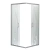Spirit BAMBOO 90x90 szögletes zuhanykabin, zuhanytálca nélkül