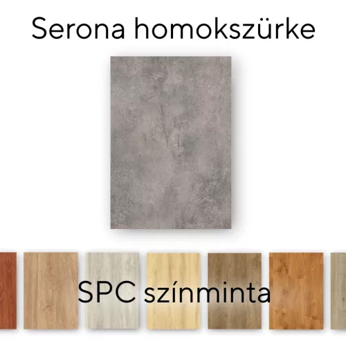 Leziter Serona kőhatású homokszürke Vinyl SPC padló minta/db