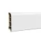 Vinyl SPC padlószegély Snow white 2400x60x12 mm