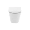 Ride fali, rimless WC