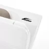Ride fali, rimless WC
