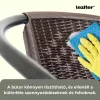 Rozetta 4+1 kerti bútor garnitúra szett barna