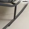 Zen kerti hintaszék szürke